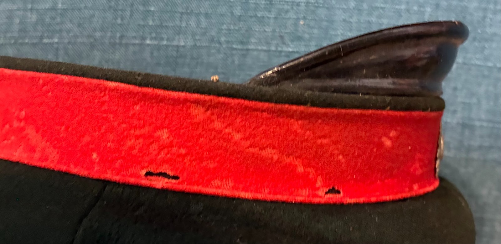 Bavarian pre-WWI 1873 Pattern Cap Hat 5th Cheveuleger Rgt