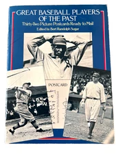 New UNCUT 1978 Dover Publications Great Baseball Players of the Past Postcards