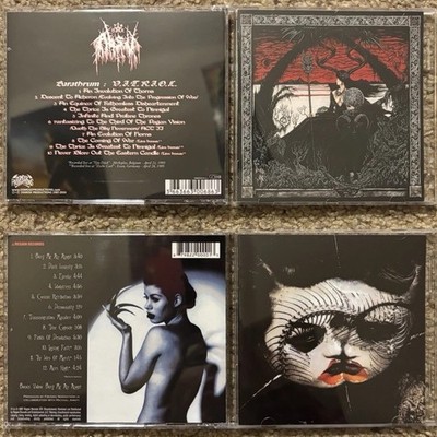 Barathrum Vitriol by Absu & Black Earth By Arch Enemy Cd Lot Practically New