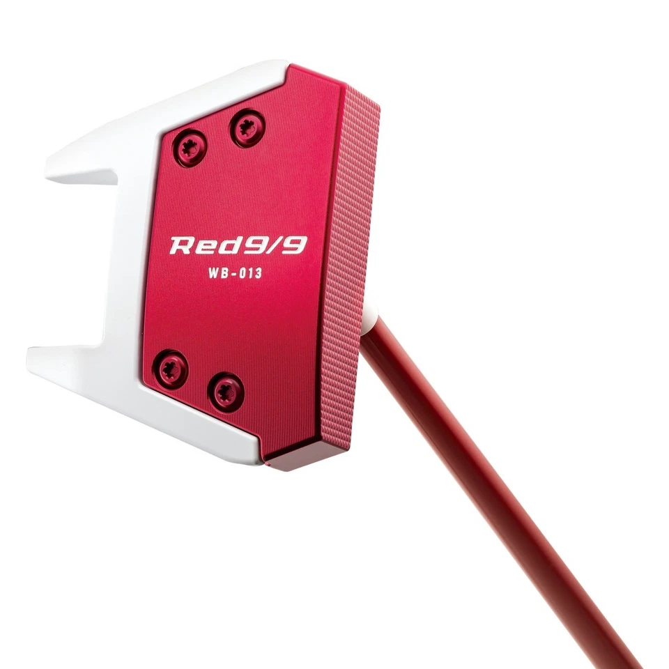 Kasco Red 9/9 WB-013 White Back Horn Type Putter 1.5 Loft Steel Shaft Unisex New - Image 2 of 4