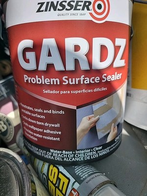 Zinsser Gardz Clear Matte Water-Based Acrylic Problem Surface Sealer 1 gal