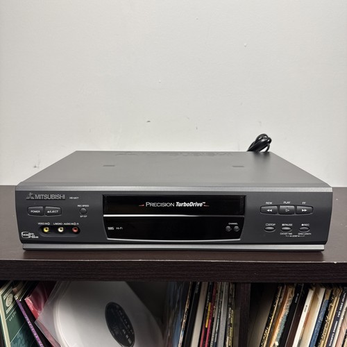 Mitsubishi HS-U577 VHS VCR Precision TurboDrive Hi-Fi Stereo