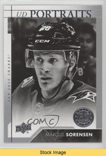2017-18 Upper Deck Portraits Rookies Marcus Sorensen #P-77 READ 8tn