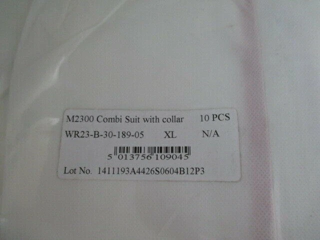 Ansell Alphatech Microchem M2300 WR23-B-30-189-05 WY23‑B‑92‑129-05 XL Suit image 9