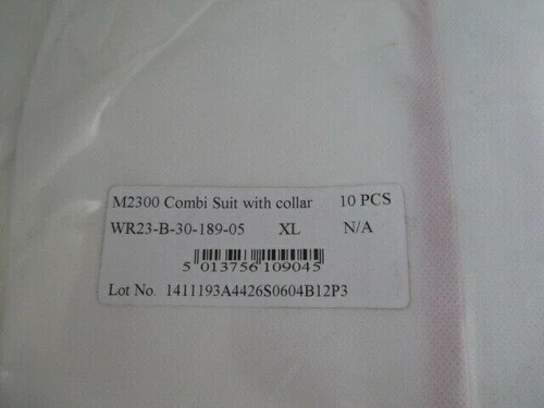 Ansell Alphatech Microchem M2300 WR23-B-30-189-05 WY23‑B‑92‑129-05 XL Suit image 9
