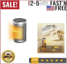 Dreo Space Heaters for Inside, Portable Electric Heater 1500W Fast Safety Energy