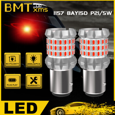 AUXITO 1157 LED Brake Stop Tail Light Bulbs Lamps Pure Red 7528 2357 AUXITO 1157 LED Brake Stop Tail Light Bulbs Lamps Pure Red 7528 2357