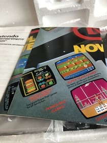 1989 oval seal Action Set CIB original nintendo nes plus extras and games  