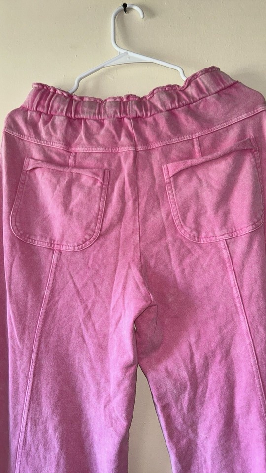 Poppy Seed & Easels Wide Leg Boho, Wide Pockets Pink Sz S Pants eBay