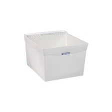 Mustee 19W UTILATUB Laundry TUB Wall White