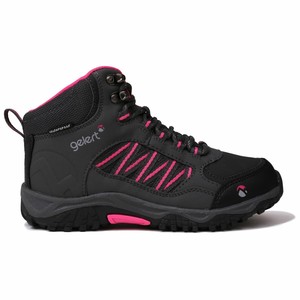 girls pink hiking boots