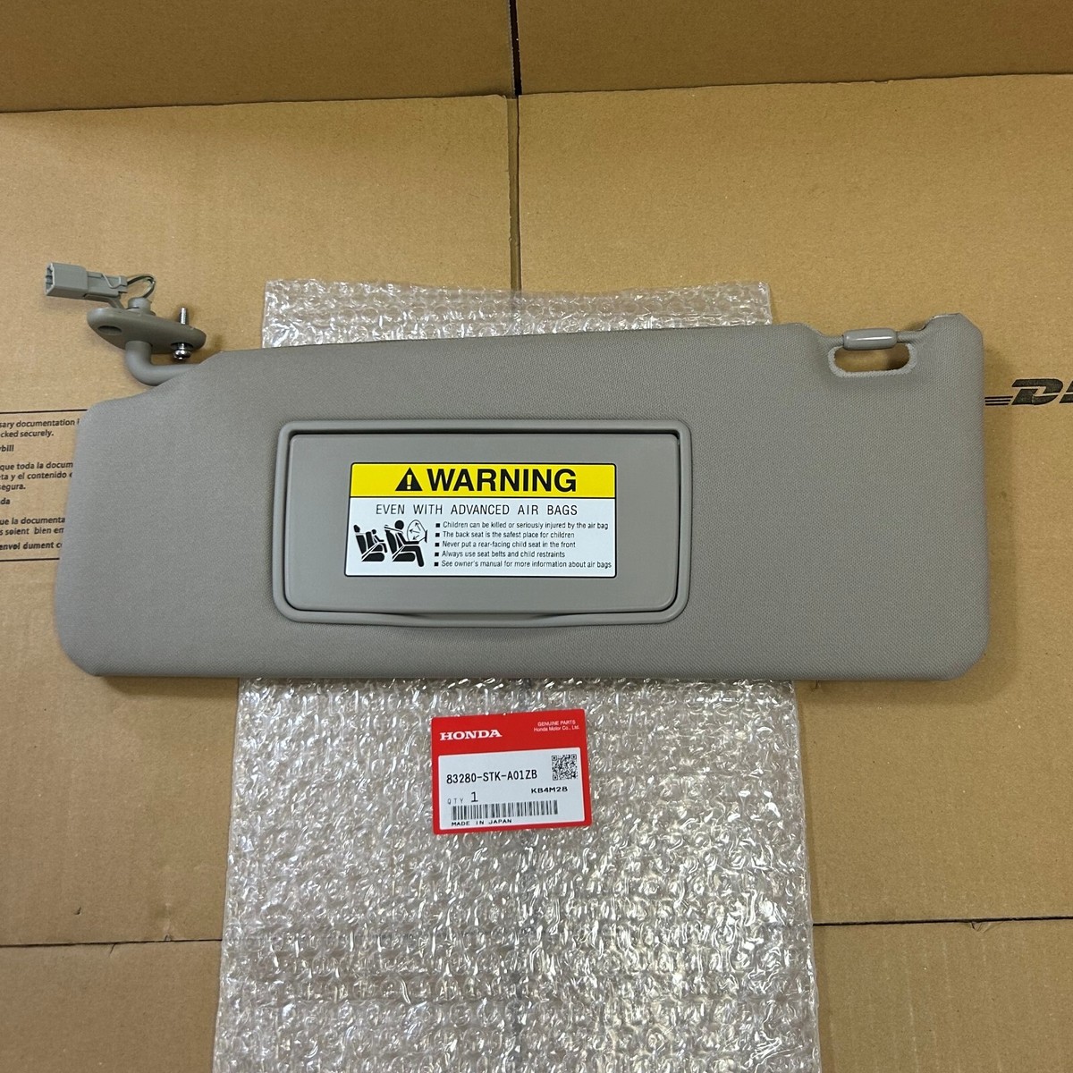 SS77 NEW】Honda Genuine 2007-2012 Acura RDX Sunvisor Assy, Driver