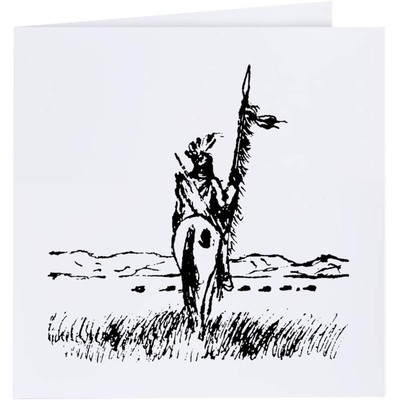 Grußkarten ''Indianer'' (GC004825)