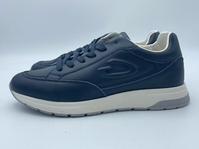 ALBERTO GUARDIANI agm450401 navy blue men's sneakers shoes