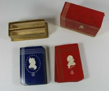 VTG Playing Cards US Playing Card Co. Ohio Early American - George Washington