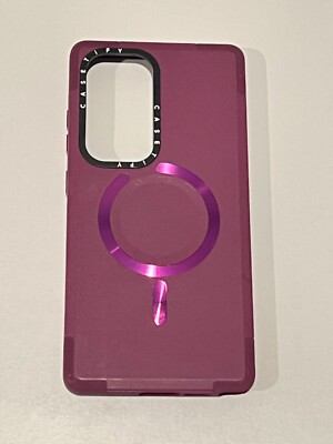 CASETiFY Force Case w/ Magsafe for Samsung Galaxy S25 Ultra - Mulberry USED