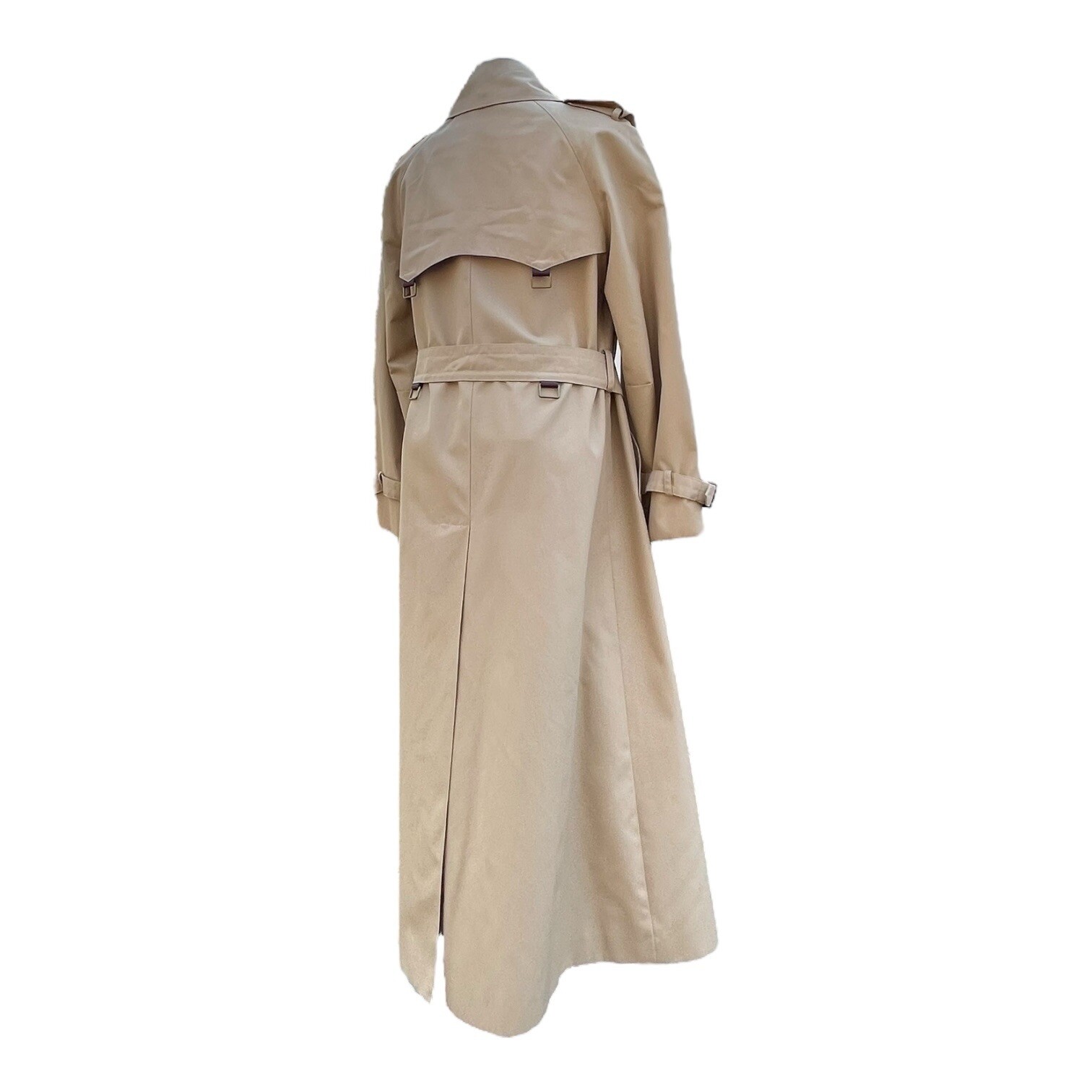 Vintage 70s ETIENNE AIGNER Womens 12 Trench Coat Belted Double Breasted Classic image 5
