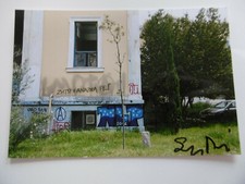 Sokol Beqiri "documenta 14" autograph signed 10x15 cm picture
