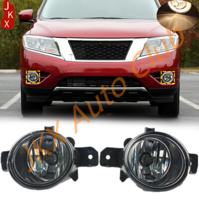 For Nissan Pathfinder 2013 2014 2015 2016 g 2PCS Bumper Halogen Fog Lights Lamps