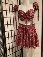summer dress 2 piece set women