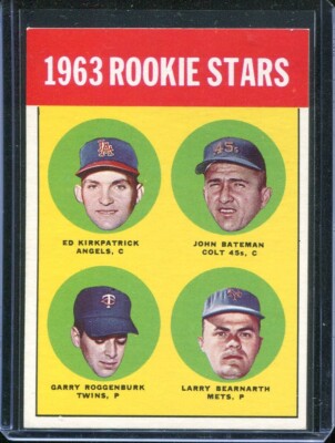 1963 Topps Baseball # 386 Rookie Stars (NM) Near Mint | eBay