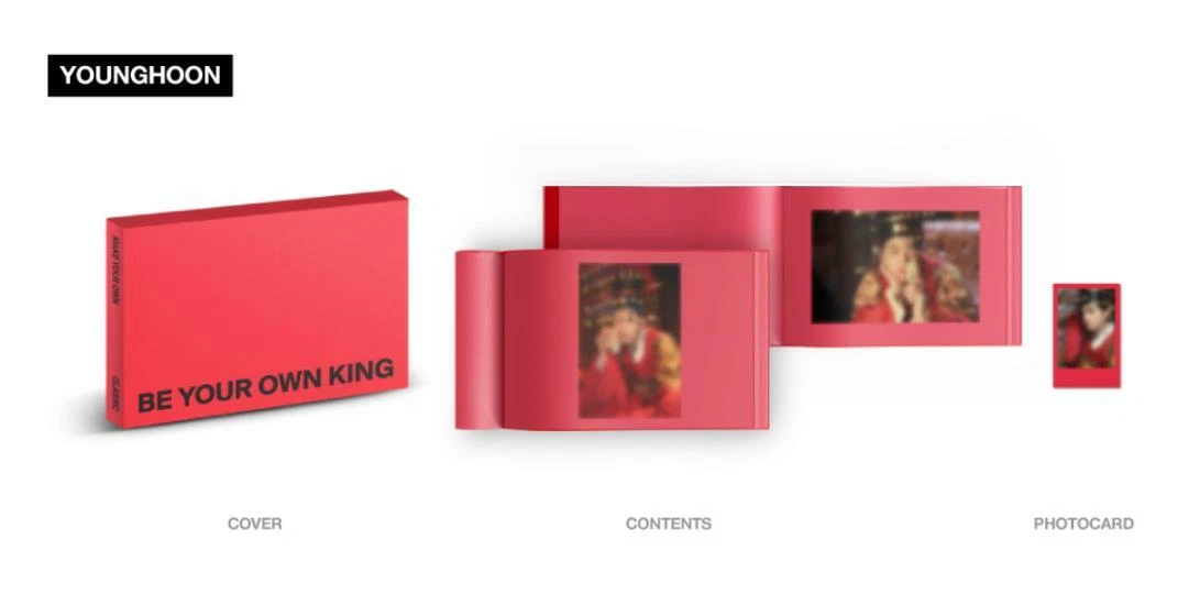 THE BOYZ BE YOUR OWN KING MD OFFICIAL GOODS SELFIE BOOK + PHOTOCARD SEALED