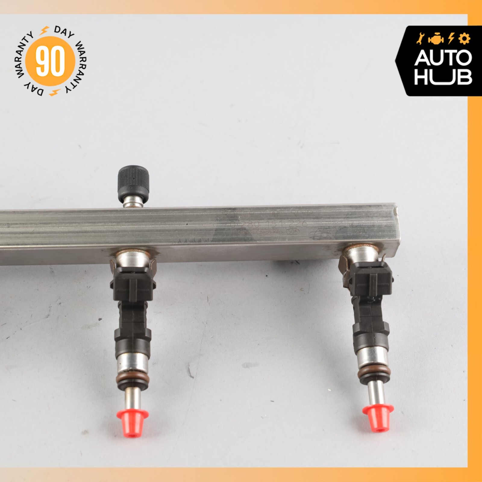 Maserati Quattroporte Fuel Injection Rail Line w/ Injectors Left Side OEM 50k