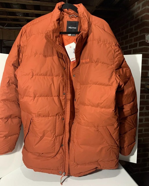 winter jacket orange