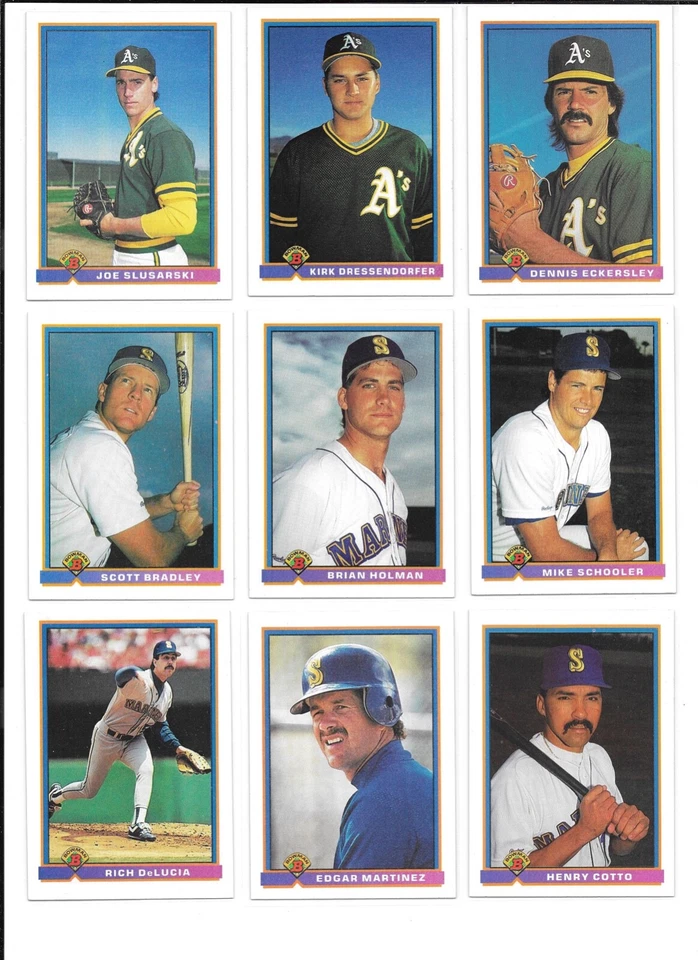 1991 Bowman Baseball Trading Cards / You Choose #s 201 - 400 / mb42 - Image 4 of 4