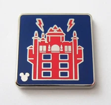 Disney Pins Tower of Terror Hidden Mickey Park Attractions Icons COMPLETER Pin