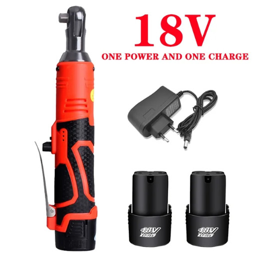 Impact ratchet sans fil à fort couple 60Nm avec double batterie pour atelier
