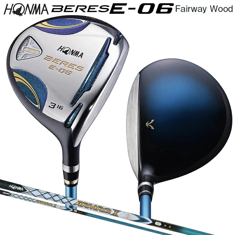 HONMA Golf BERES E-06 Fairway Wood 3W S-Flex ARMRQ X 43 2Star Graphite Shaft - Image 2 of 4