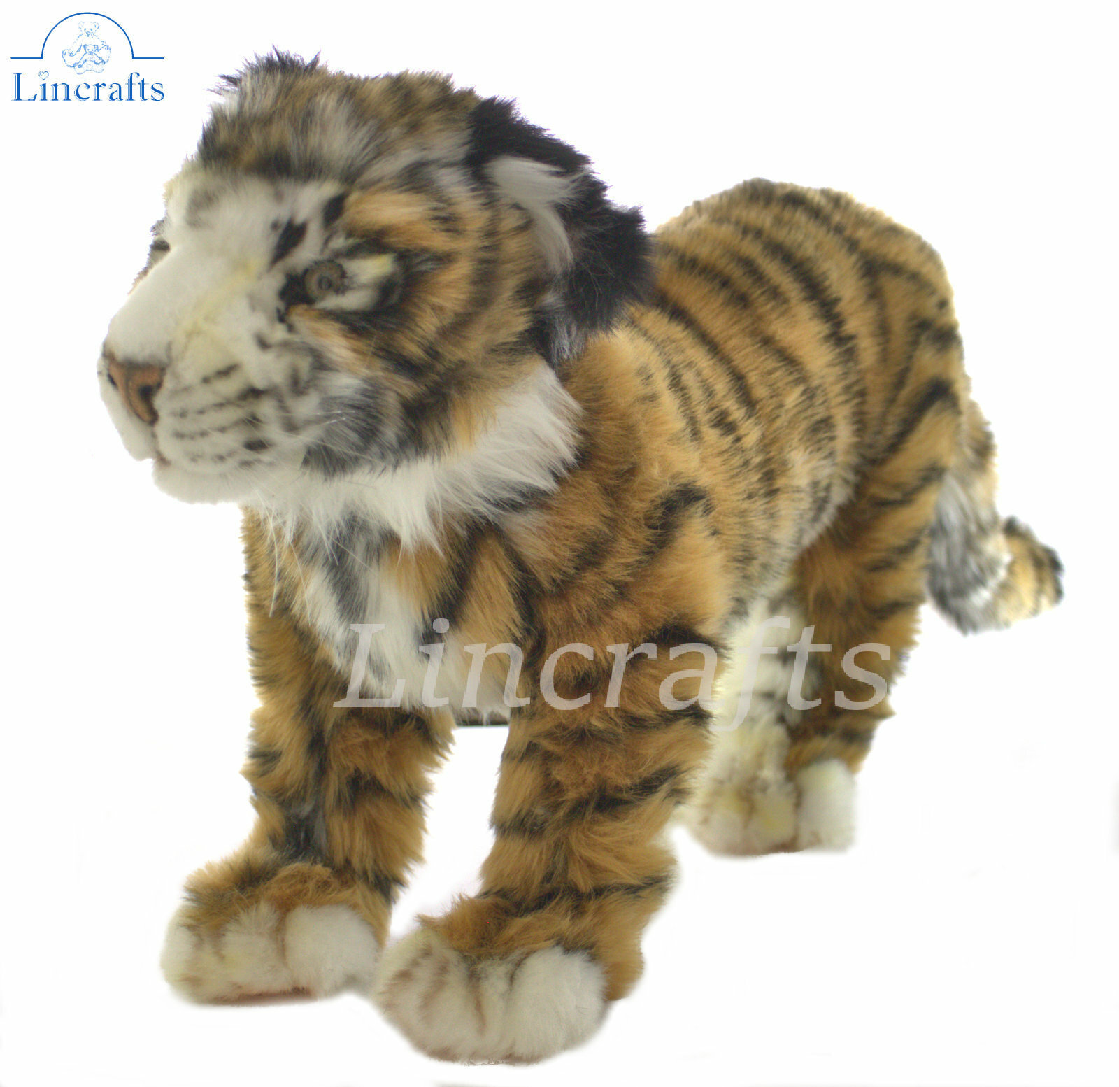 Hansa Tiger Cub 7074 Soft Toy Wildcat Sold by Lincrafts UK Est 1993