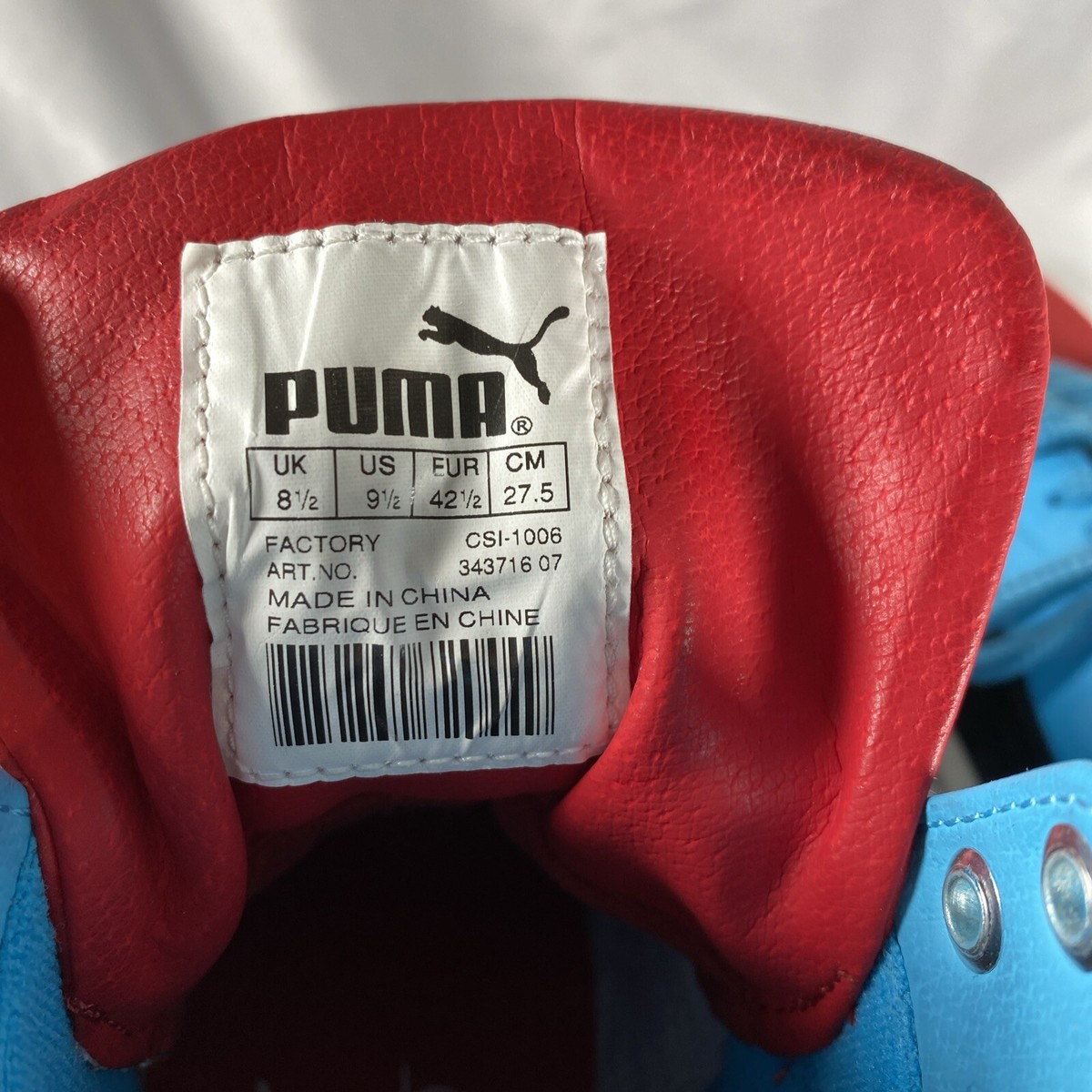 Puma RP-43 Richard Petty Racing Shoes Sneakers US Men's 9 1 Puma RP-43 Richard Petty Racing Shoes Sneakers US Men's 9 1