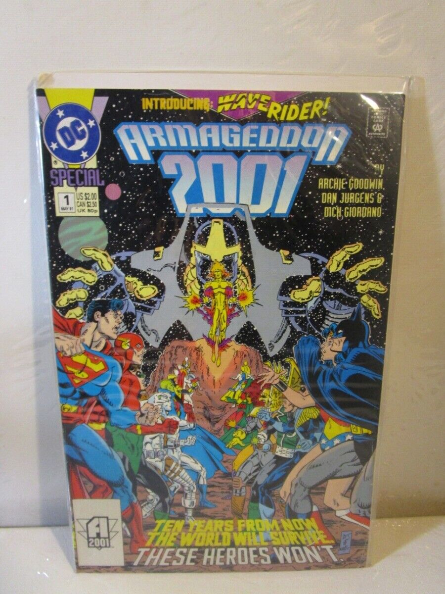 DC Comics Armageddon 2001 Vol 1 #2 1991 