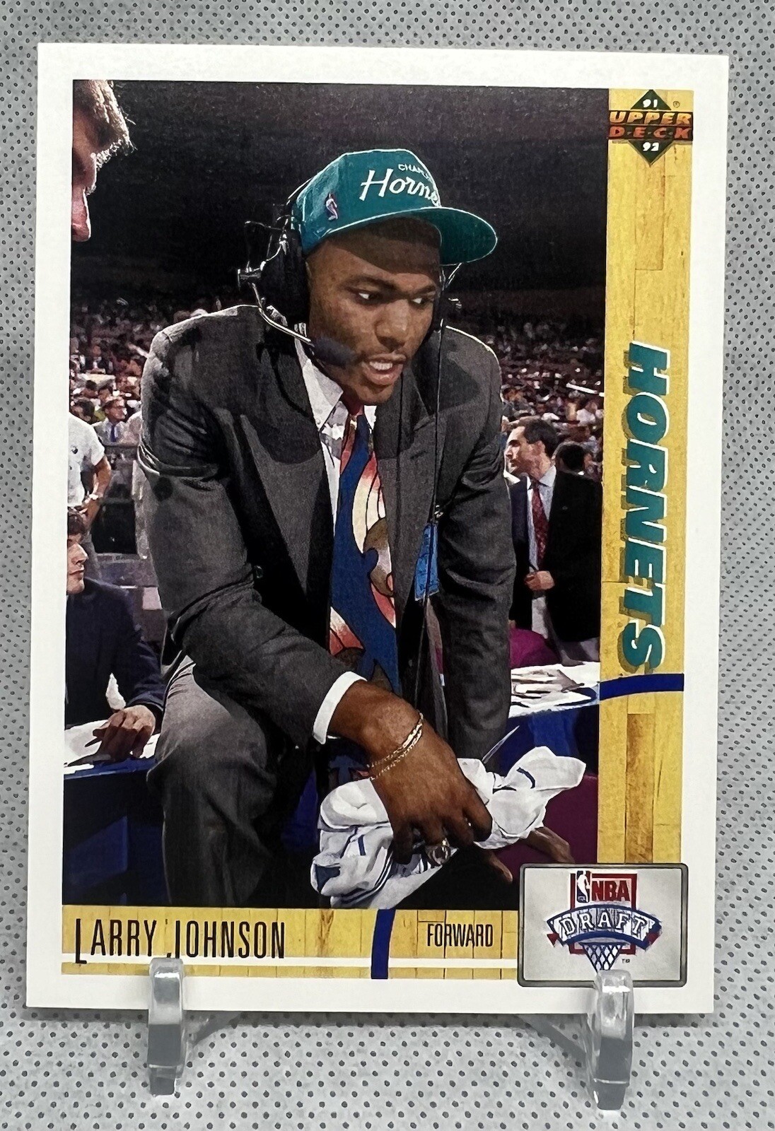 1991-92 Upper Deck - #2 Larry Johnson (RC)