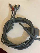 Official Microsoft Xbox 360 Audio Video AV Component HD Cable Cord! ~ Authentic!