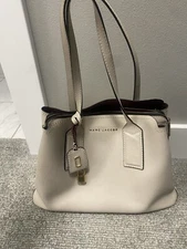 MARC JACOBS  The Editor Leather Tote Bag M0012564 Beige