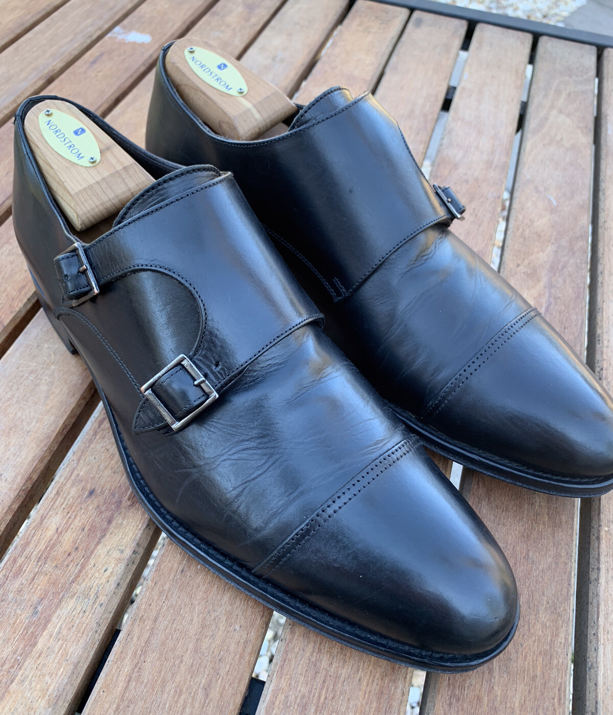 russell and bromley double monk