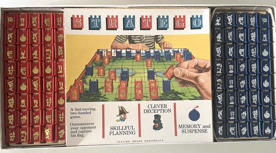 Vintage STRATEGO Board Game - Milton Bradley 1977 Complete - Image 2 of 4