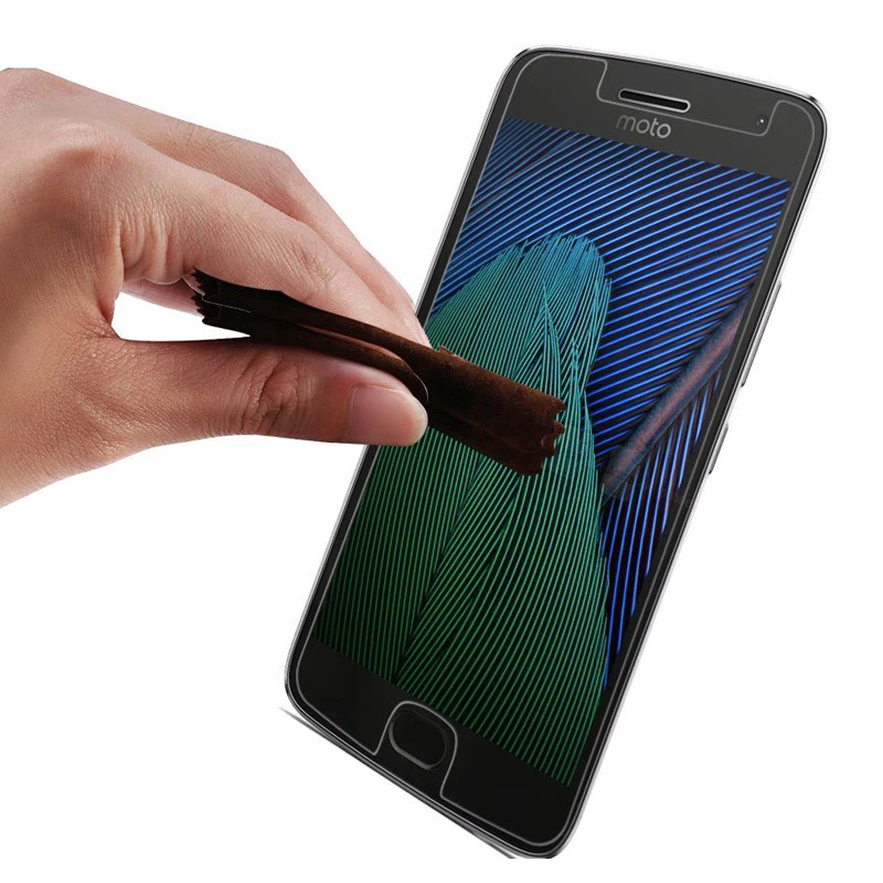 2X Tempered Glass Screen Protector Film For Motorola Moto E4 G5s Plus X Z Play - Image 3 of 4