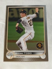2022 Topps Chrome NPB Shosei Togo #41 Yomiuri Giants