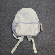 Nike Backpack Youth Small Sail White Periwinkle Brasilia 11L Mini School Bag New
