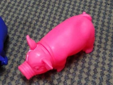 8 inch pig oink oink hog squeeze for noise assorted colors