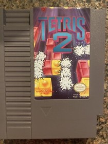 Tetris 2 (Nintendo Entertainment System, 1993) NES Rare Great Shape