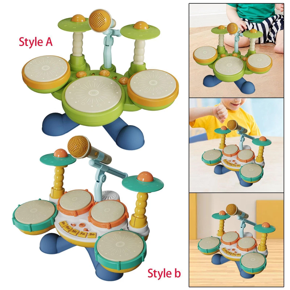 Light Toys 3 Year Old Detachable Learning Light up Toy Musical
