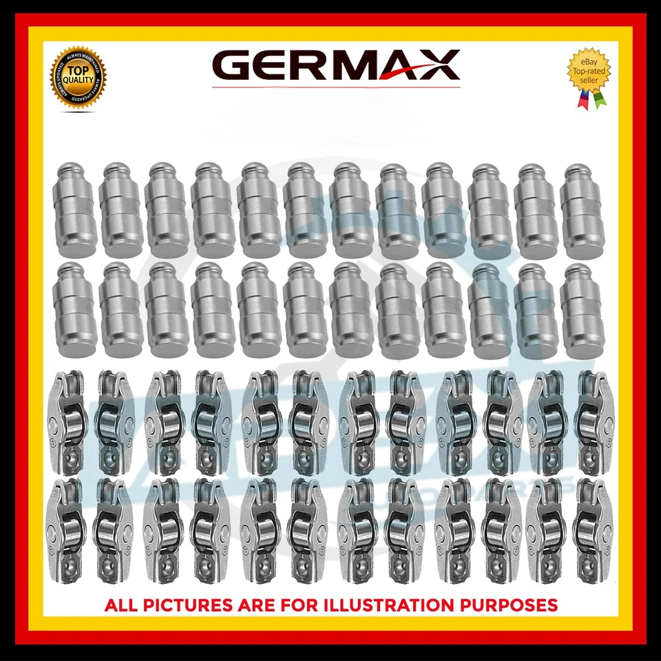 JAGUAR XF XJ 2.7 3.0 D DIESEL ENGINE AJV6D 306DT ROCKER ARMS + LIFTERS - 24 PCS - Image 3 of 4