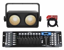 Chauvet Shocker 2 Zone Dance Floor COB LED Blinder Stage Light  DMX Controller