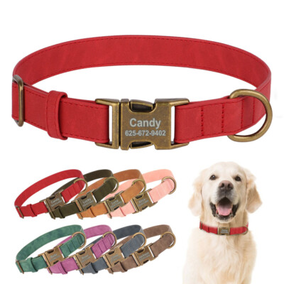 Cocker Spaniel Size Collar Golden Retriever Puppy Weeks Soft PU