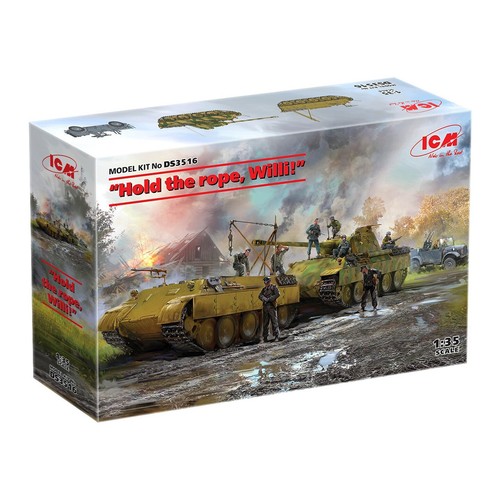 ICM DS3516 Plastic model kit Scale 1:35 ‘Hold the rope, Willie!’ (3 kits in box) - Picture 3 of 24